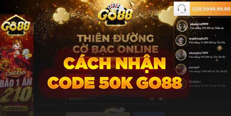 khuyến mãi go88