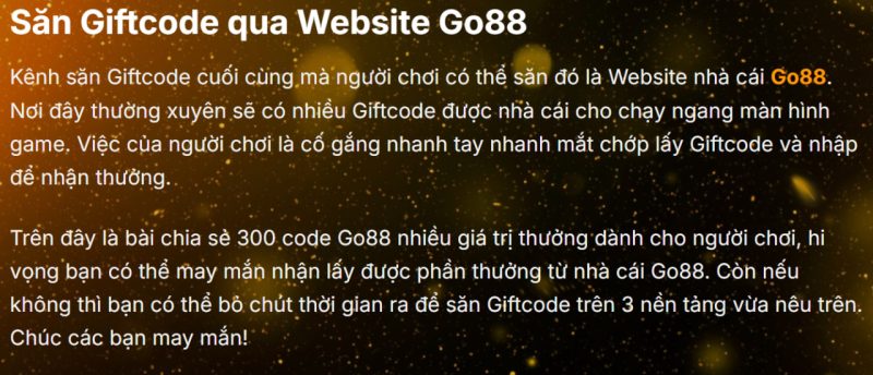 code go88