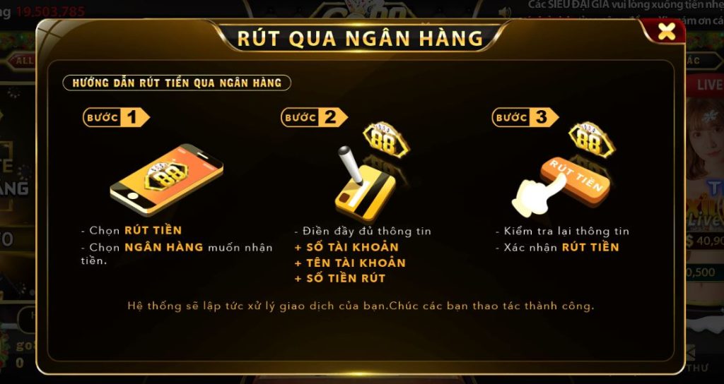 rút tiền go88